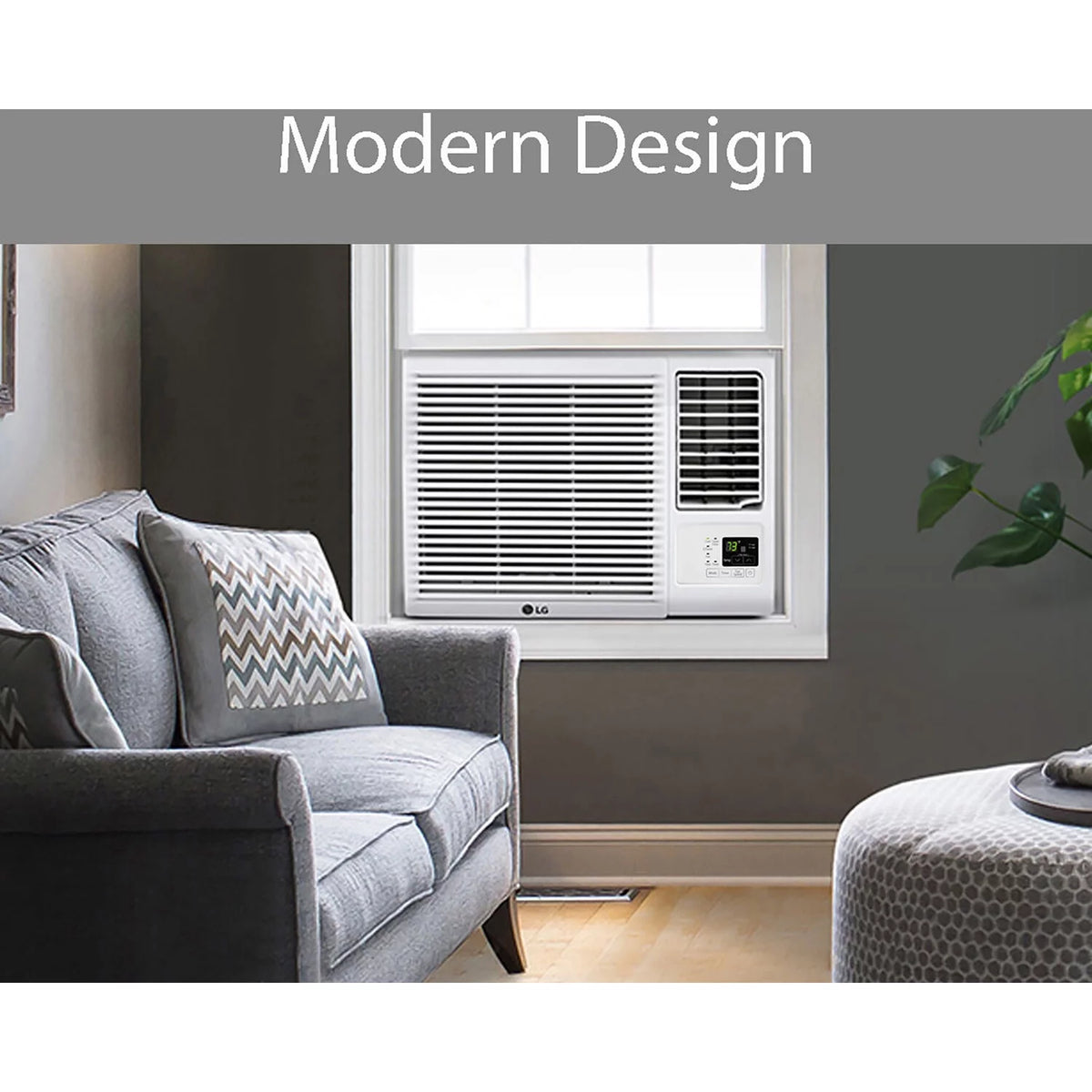 11,500/12,000 BTU 230V Window Air Conditioner with Supplemental Heat U72183