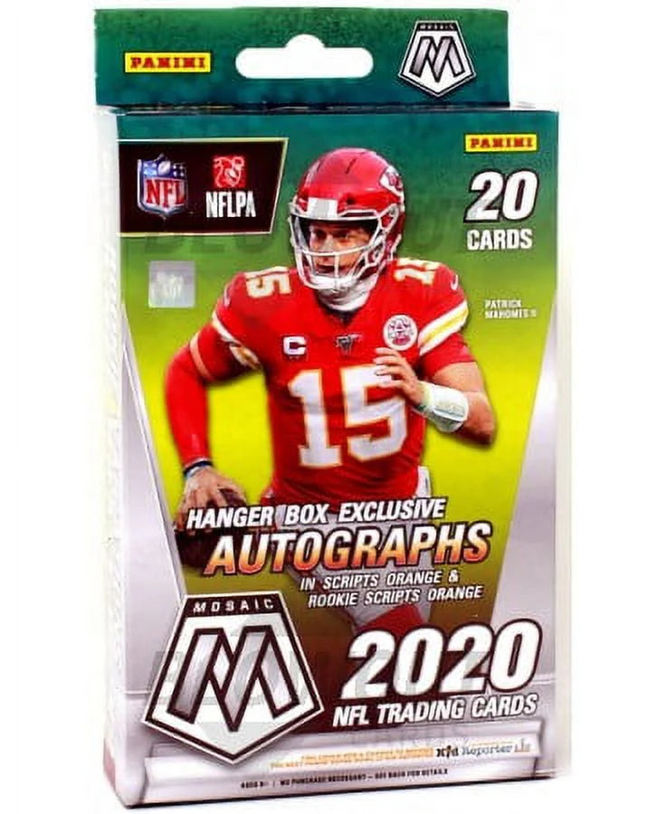 2020 Panini Mosaic NFL Football Trading Cards Hanger Box K1626