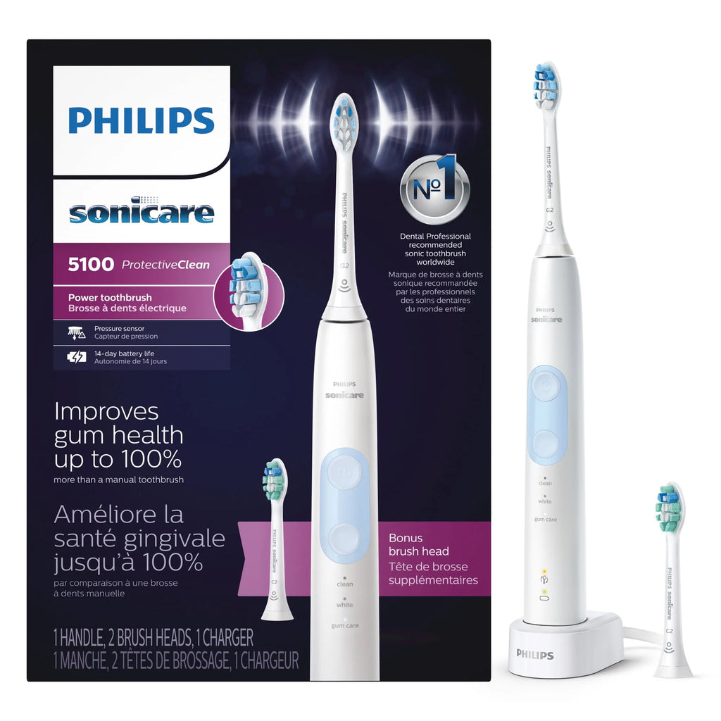 Rechargeable Electric Toothbrush with Pressure Sensor T4236