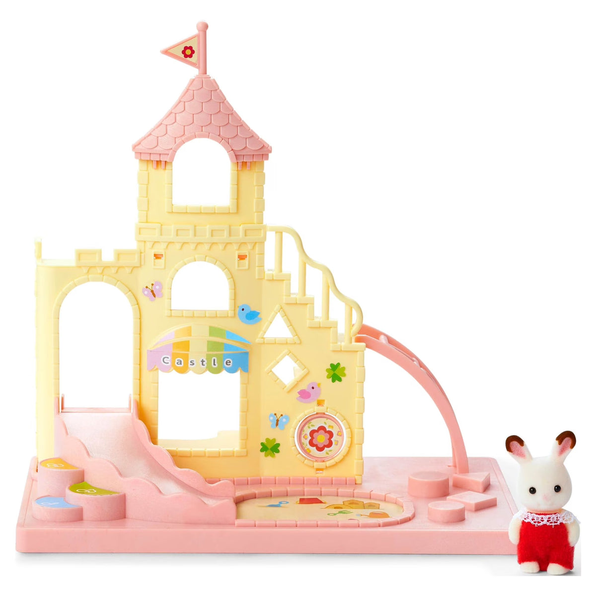 Baby Castle Playground Dollhouse Playset with Figure H92986