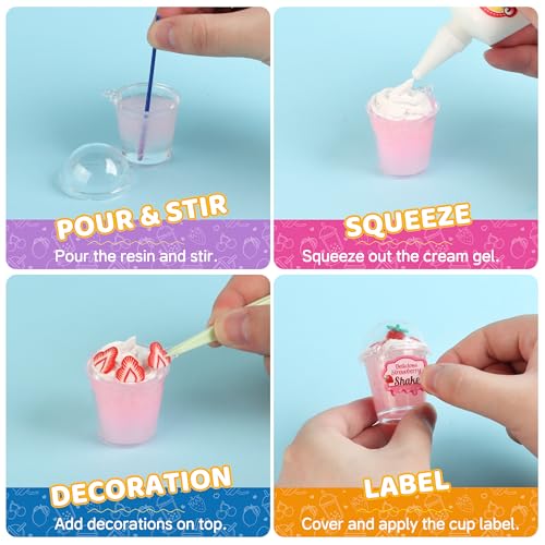 20 PCS Miniature Drink Marker Kit L789