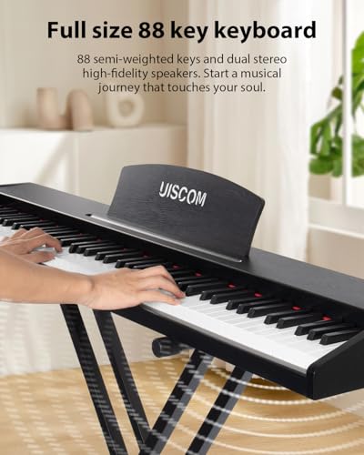 88 Key Semi-Weighted Digital Piano with Stand Y38155