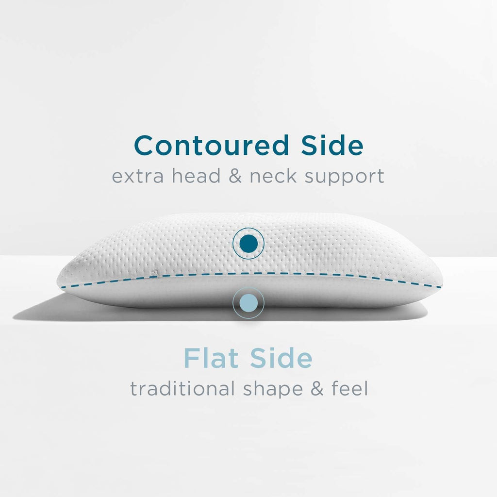 White Memory Foam Pillow T697652