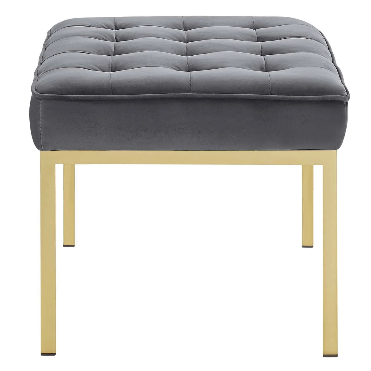 Navy Performance Velvet Bench A82489