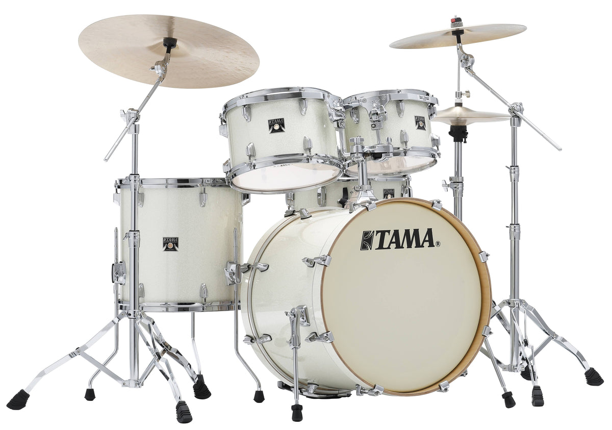 5-Piece Shell Pack with 20" Bass Drum Vintage White Sparkle W517532