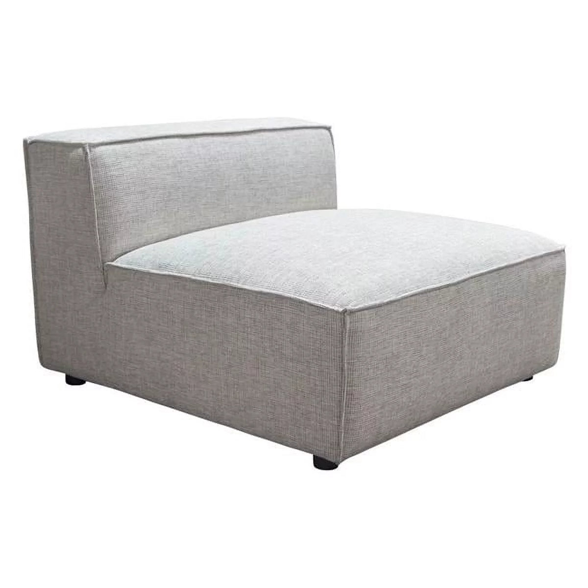 Armless Chair in Barley Fabric T97350