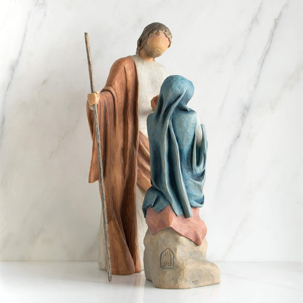 Sculpted hand-painted nativity figures H9103