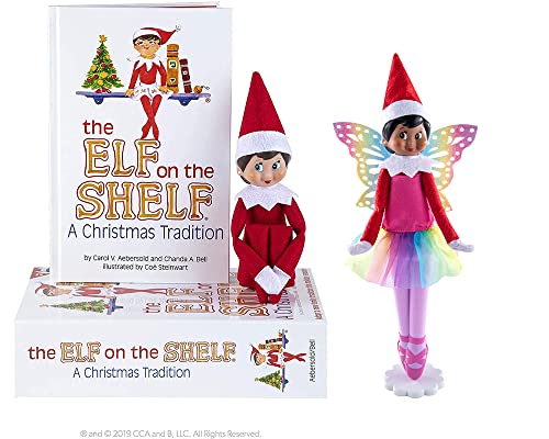 Scout Girl with Rainbow Snow Pixie - Multi-Item Bundle R559