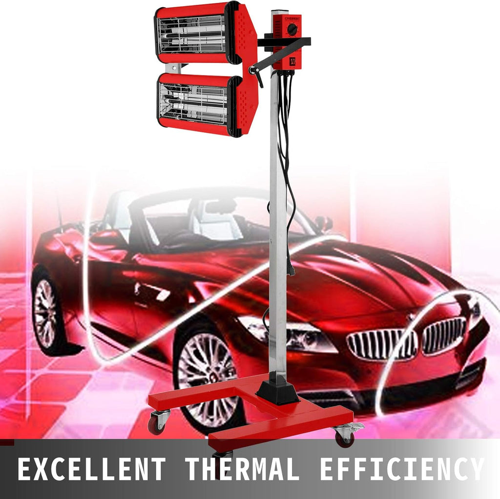 2000W Short Wave Infrared Paint Curing Lamp H607