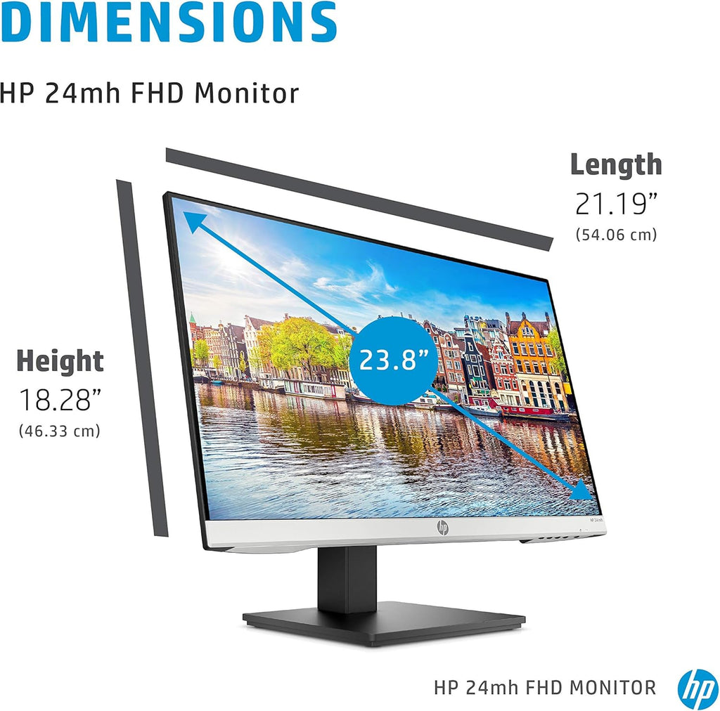 23.8-Inch FHD IPS Computer Monitor with Built-In Speakers W15831