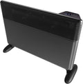 Portable Convection Panel Space Heater, 1500W, Freestanding Wall Mount, TFT Digital Display Touch Screen Panel, Adjustable Thermostat N912449