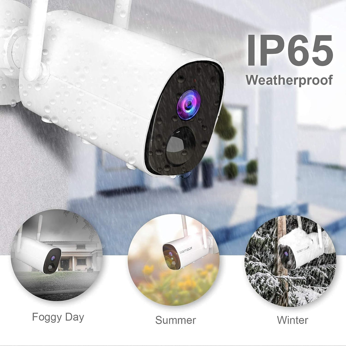 Outdoor 1080P WiFi Battery Powered Security Camera G913005