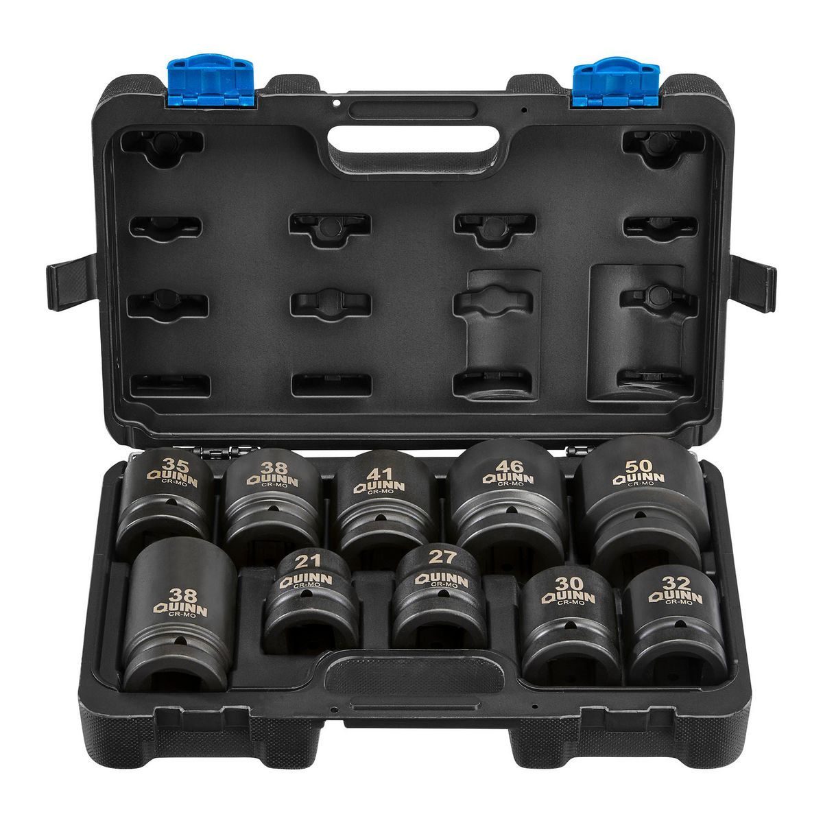 1 in. Drive Metric Impact Socket Set, 10-Piece D43398