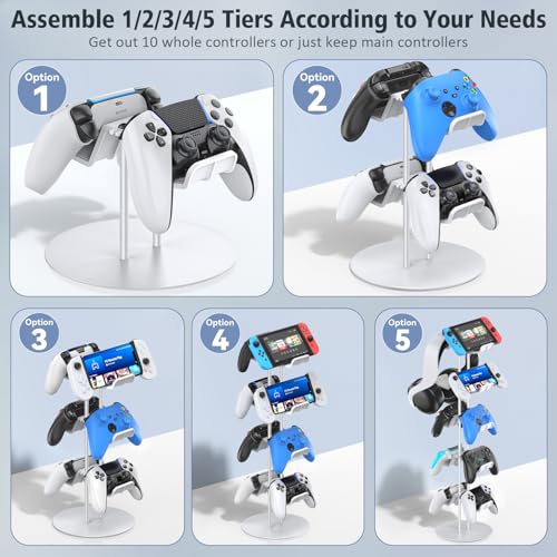 4 Tiers Controller Stand with Cable Organizer Z593678
