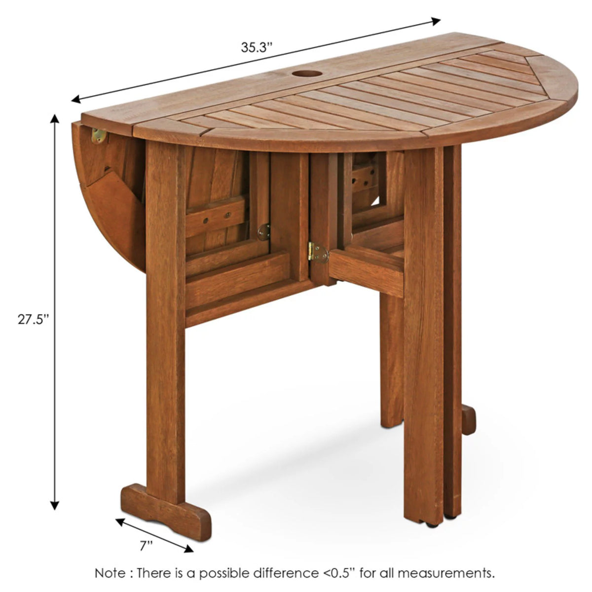 Hardwood Gateleg Round Table V77086