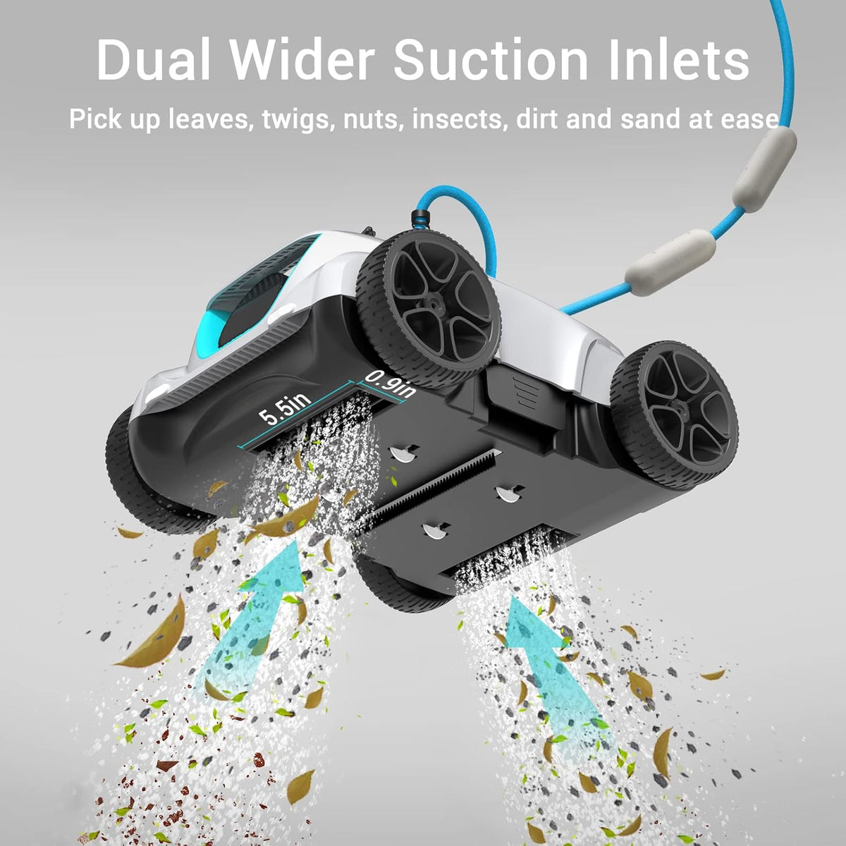 Robotic Pool Cleaner for Above Ground Pools up to 33 Feet Z4348
