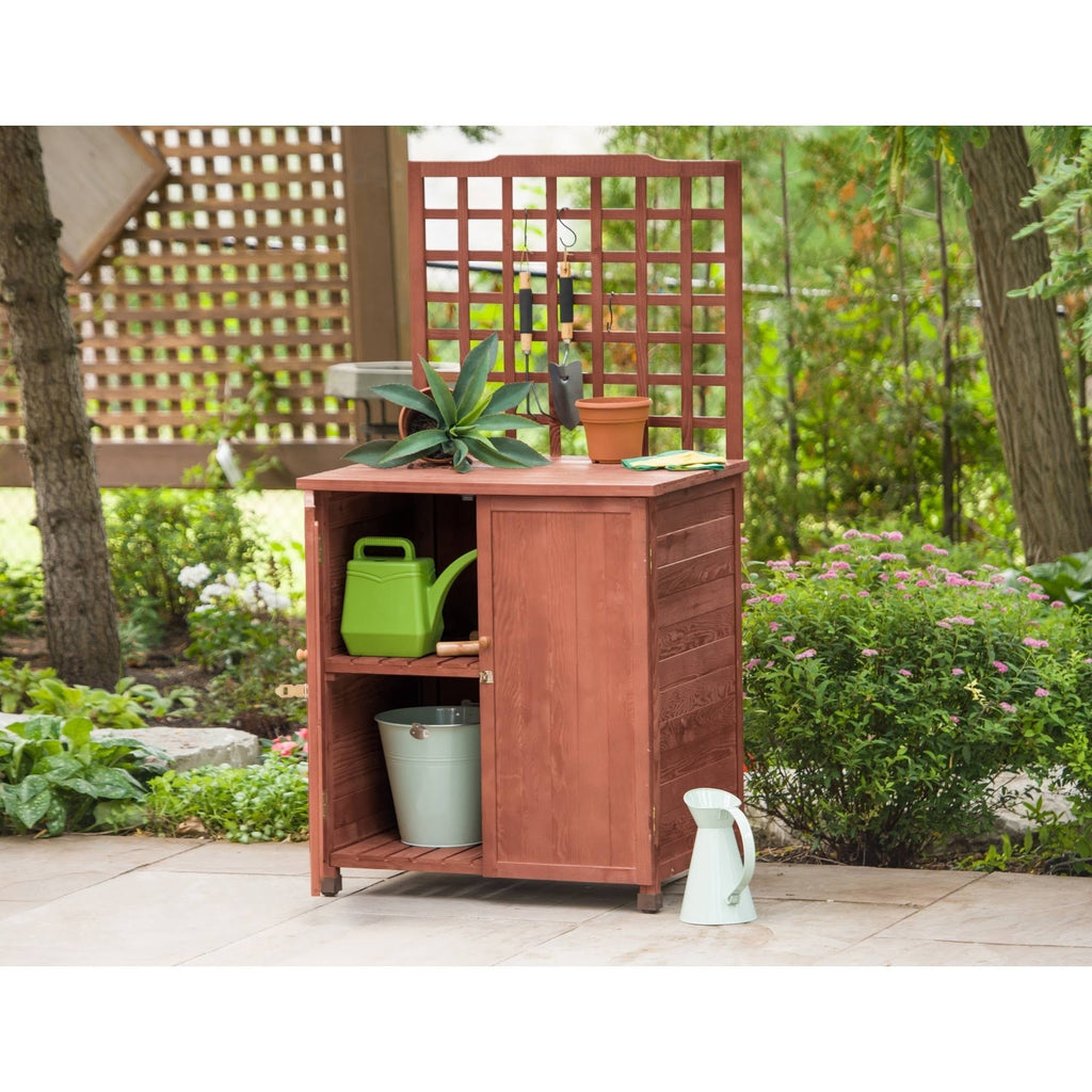 Potting Table with Storage U26735