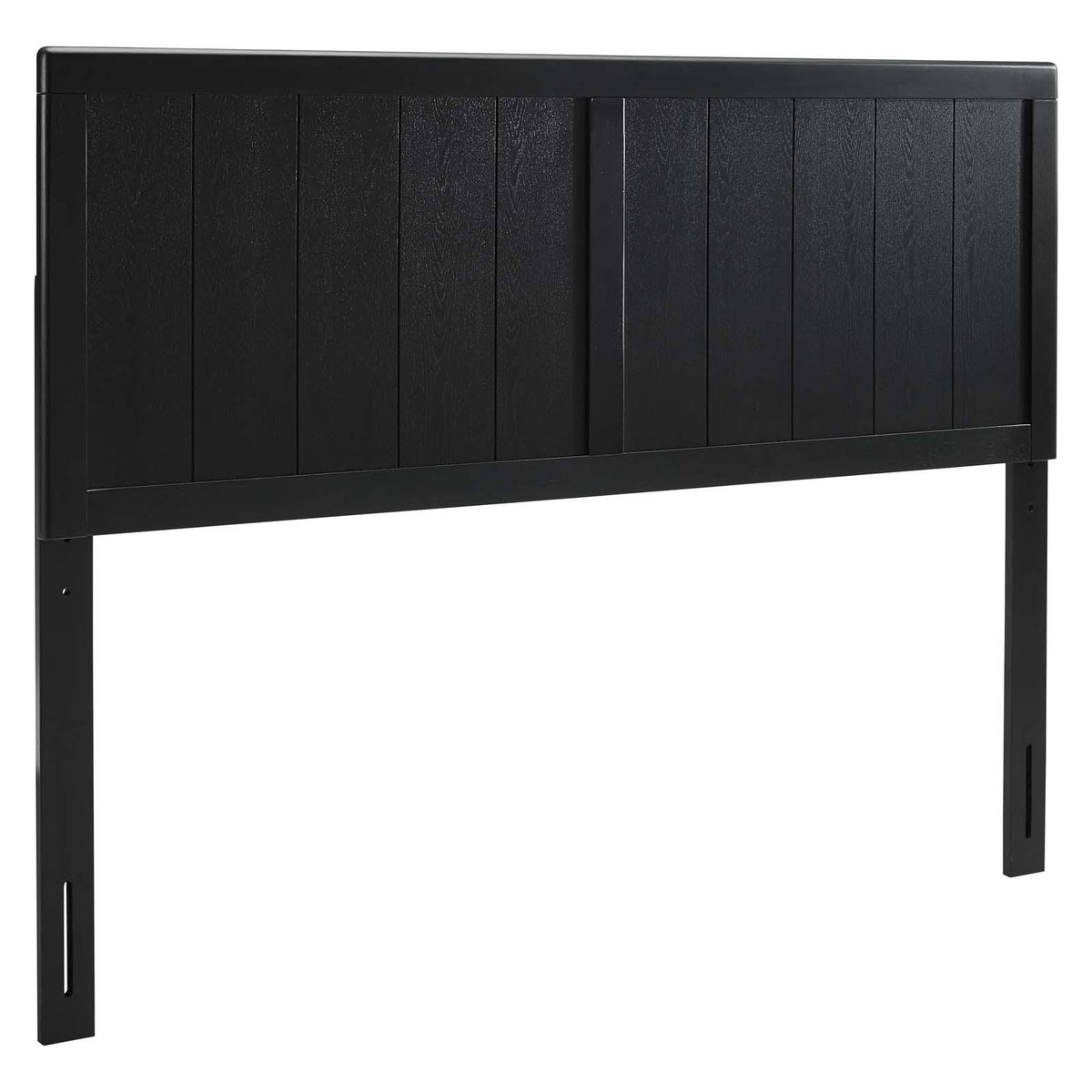 Twin Headboard Black Wood U1680