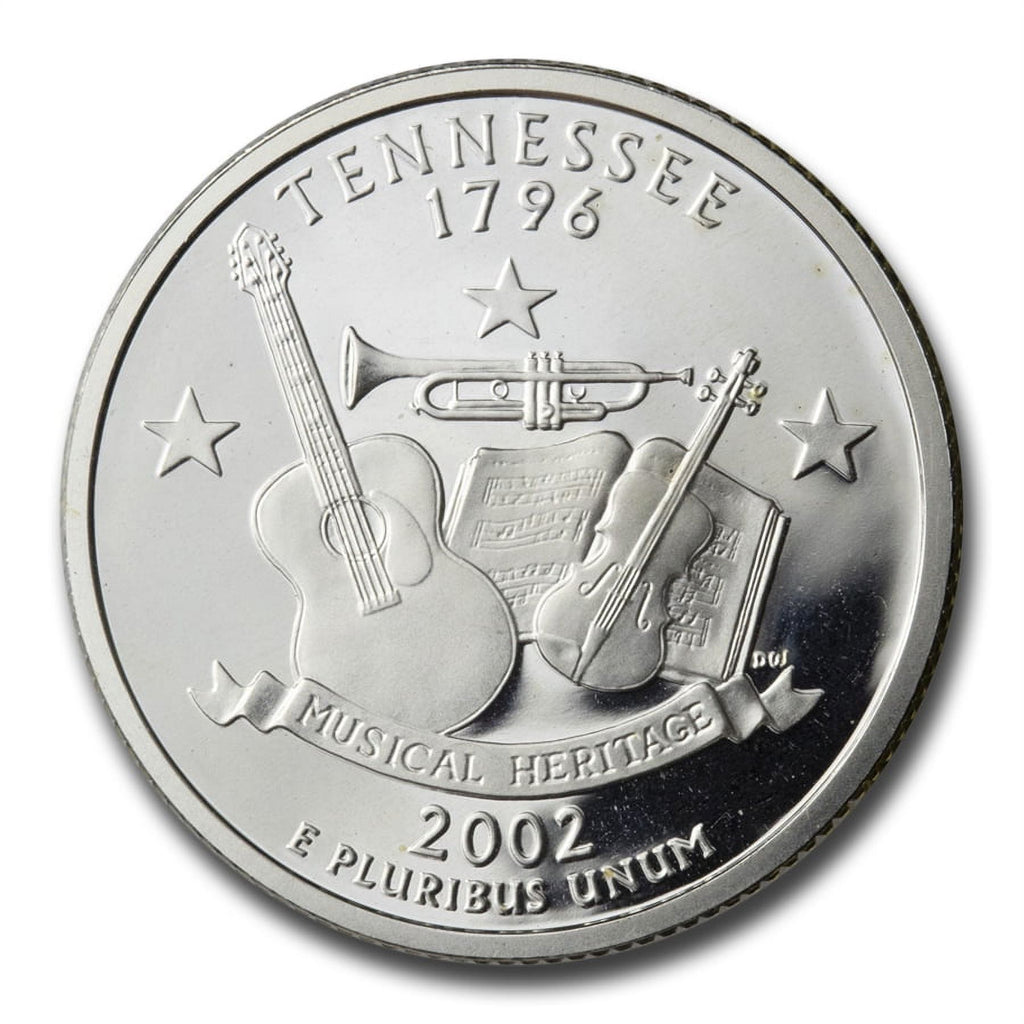 Tennessee State Quarter Gem Proof Silver B648567