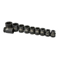 1 in. Drive Metric Impact Socket Set, 10-Piece D43398