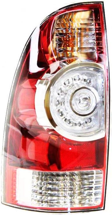 Tail Light Assembly LED Clear Lens Set of 2 E438