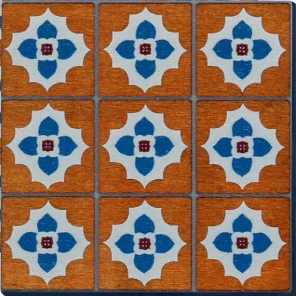 1/6 1/12 Scale Dollhouse Miniature Retro Wooden Floor Decoration Z485