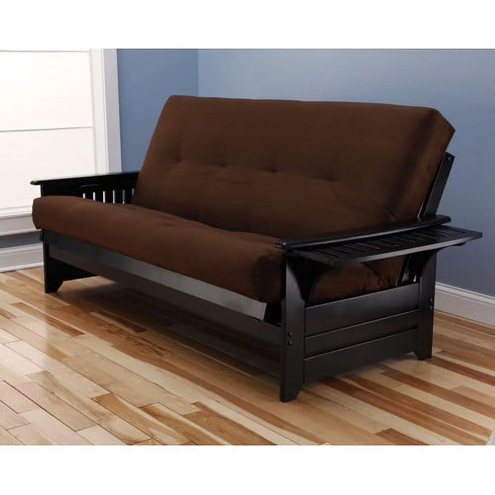 Light Brown Futon with Fabric Mattress L82970