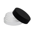 180 Count Clear Glass Concentrate Container with Black Cap G650