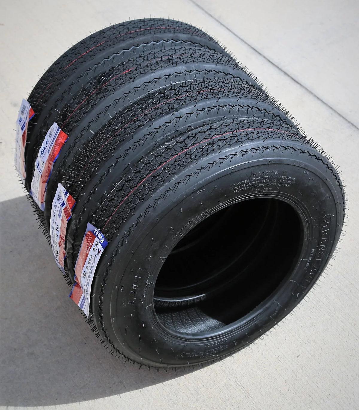 Tire 4.80x12 Load C 6 Ply Boat Trailer X3833