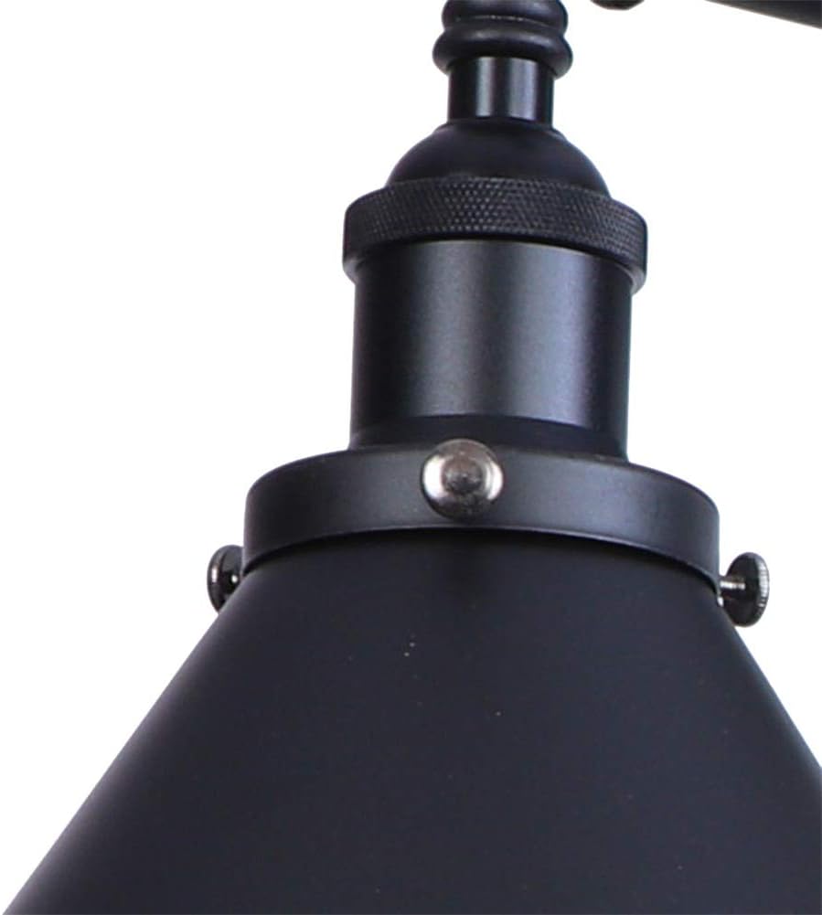 Black 2-Light Adjustable Wall Light B462855