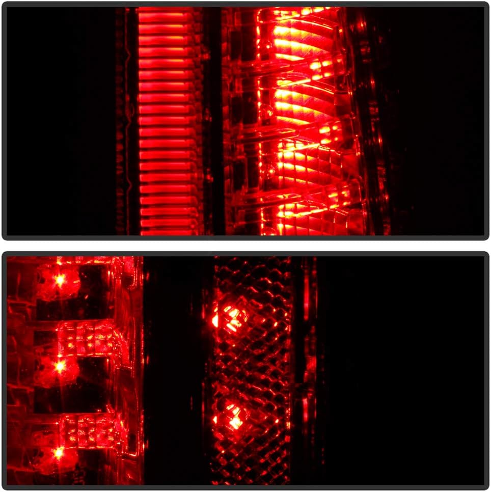Black Housing LED Tail Lights Assembly G342793