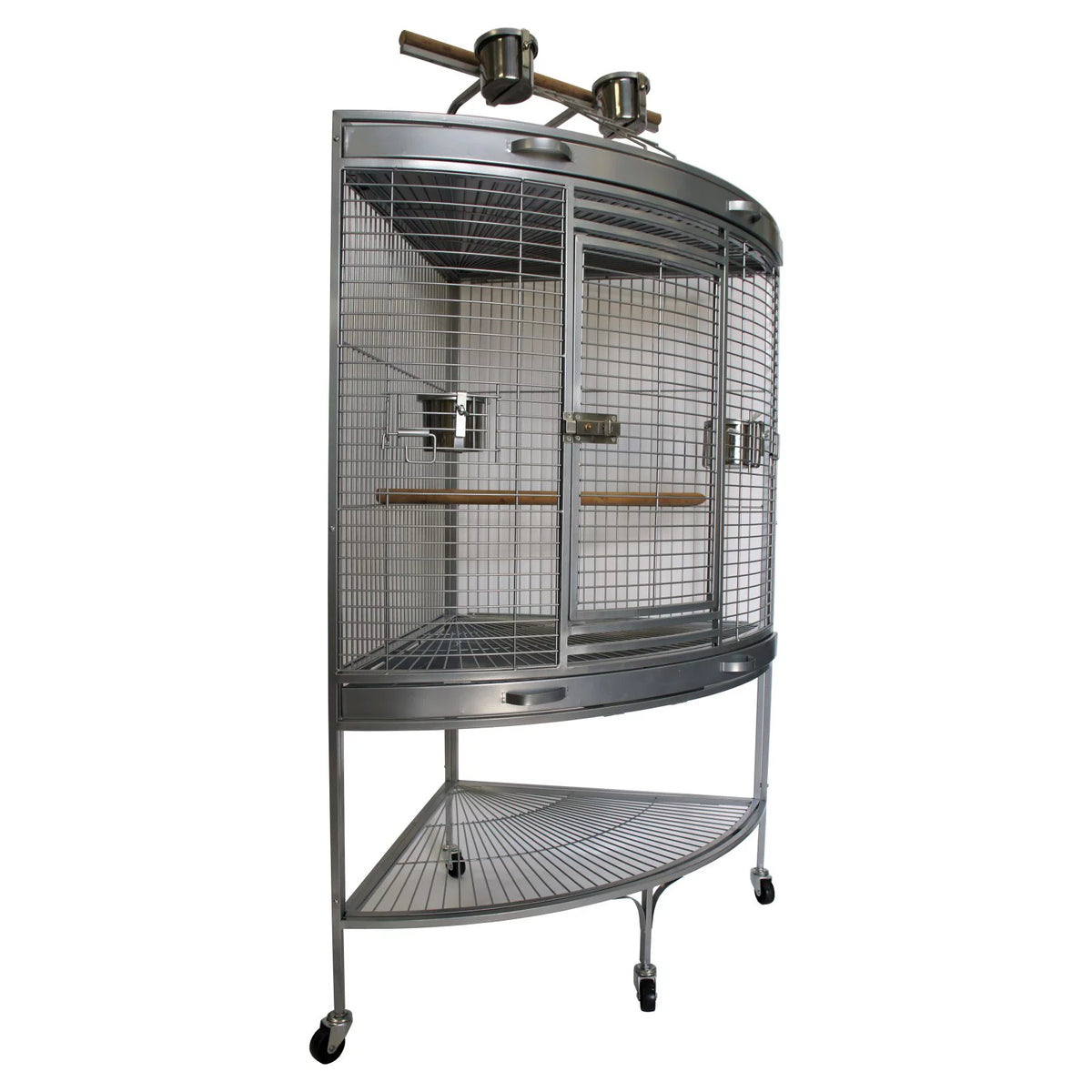 Corner Wrought Iron Bird Cage K4998