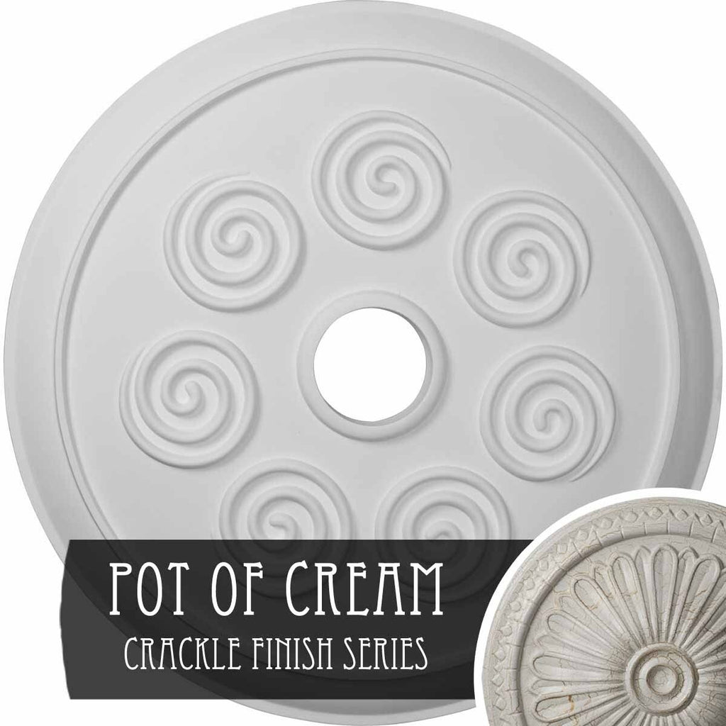Spiral Ceiling Medallion P577