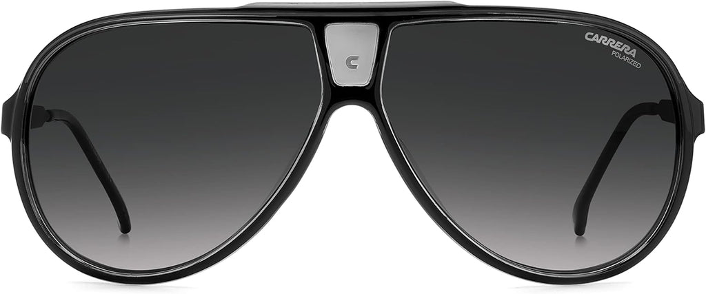 Polarized Grey Shaded Pilot Sunglasses 63 E9549