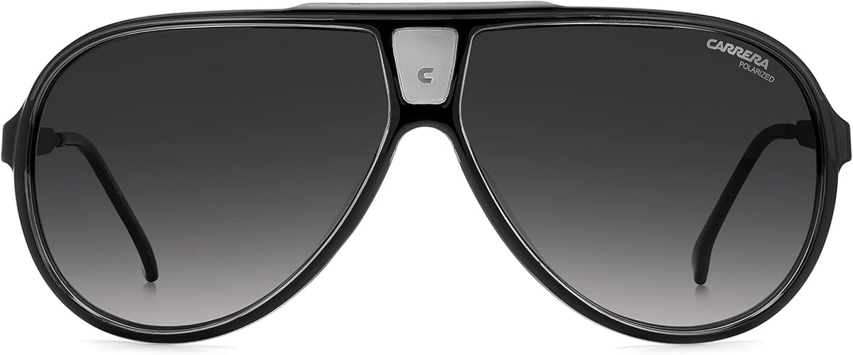 Polarized Grey Shaded Pilot Sunglasses 63 E9549