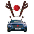 Car Reindeer Antlers & Nose Christmas Costume Decoration Kit (Brown) D7431