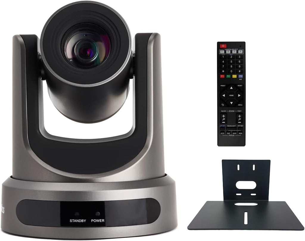 Gray Live Streaming Broadcast Camera with Large Wall Mount I588705