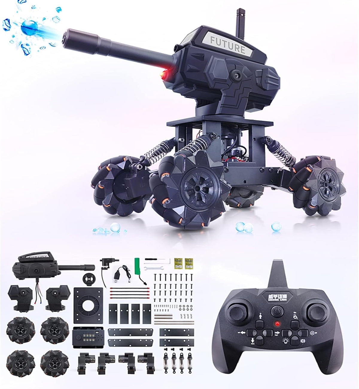 2-in 1 Science Kits with 4-DOF Robotic Car S35507