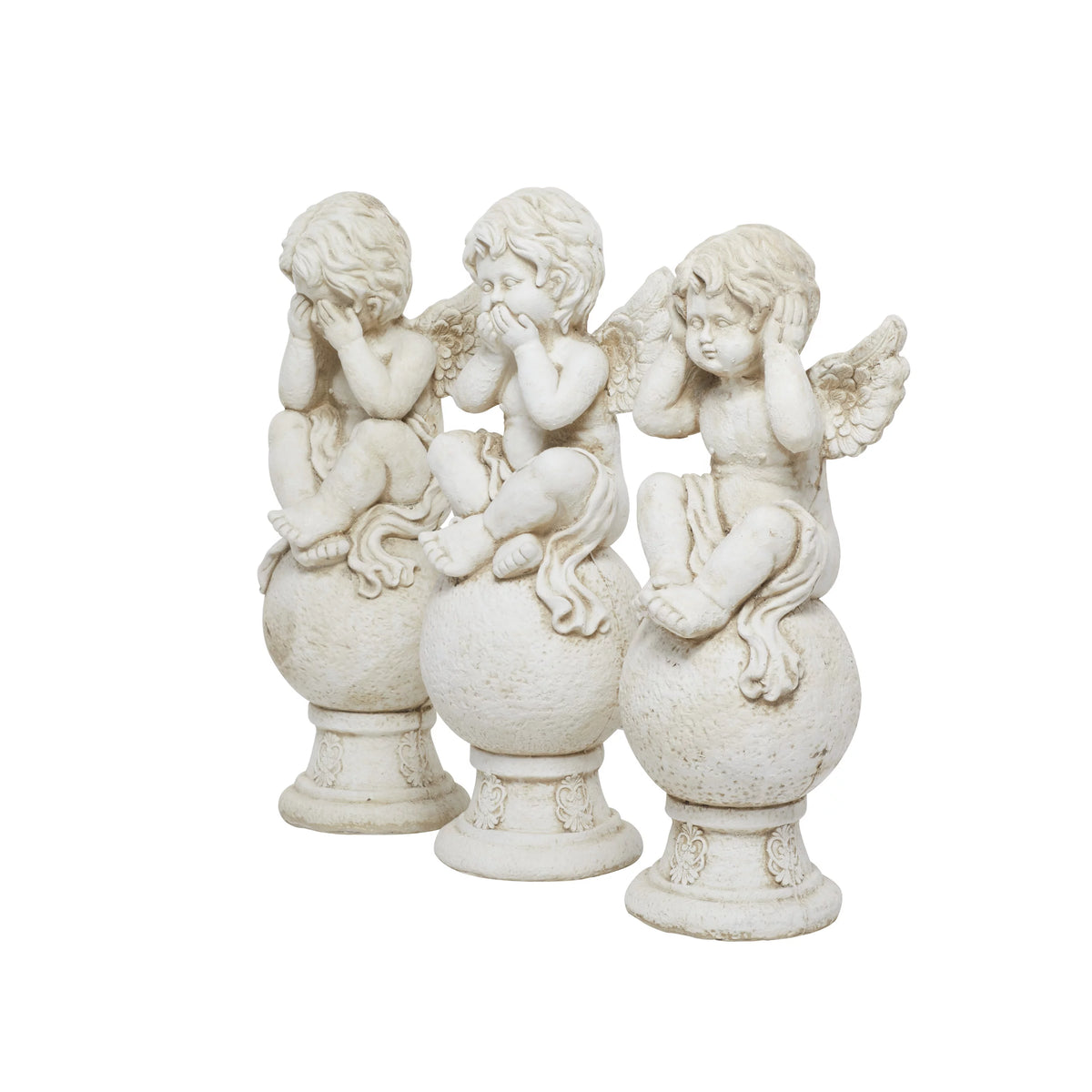 29" Indoor Outdoor Angel Garden Sculpture 3 Pack B4357