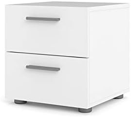 White 8 Drawer Double Dresser and Nightstand R24015