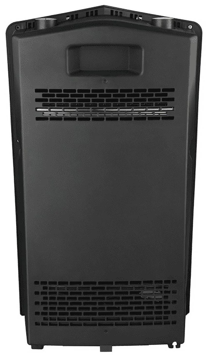 Black 1500W Quartz Electric Space Heater S94837