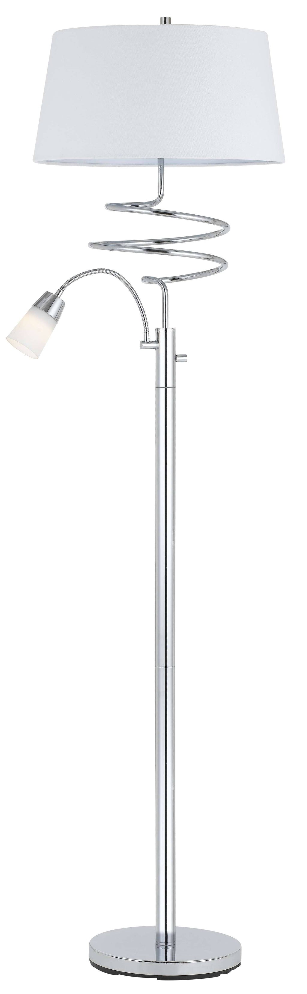 Metal Floor Lamp with LED Reading Lamp J7658