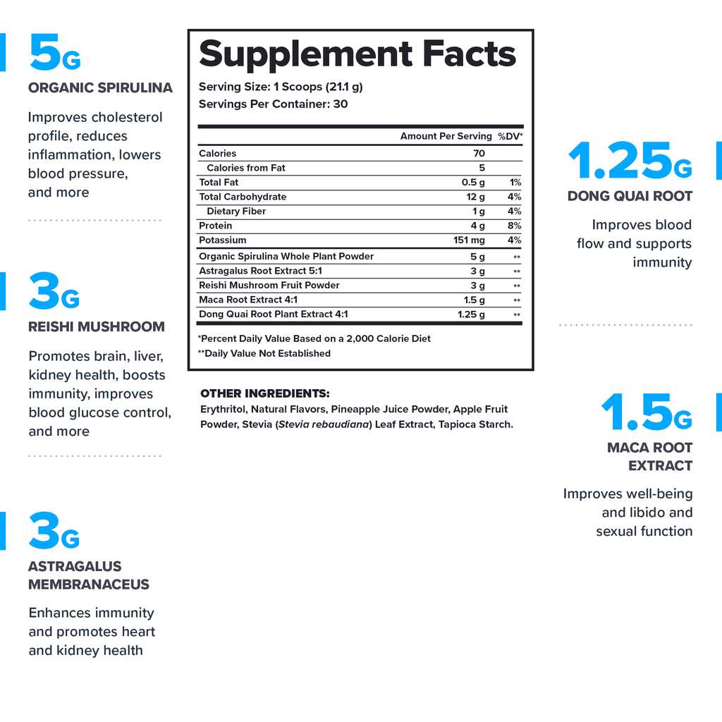 Green Superfood Powder, 30 Servings G811227