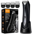 Body Hair Trimmer with Ceramic Blade, Rechargeable Cordless Trimmer R520097