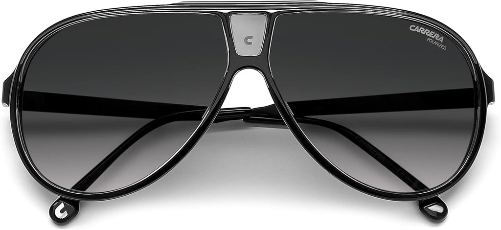 Polarized Grey Shaded Pilot Sunglasses 63 E9549
