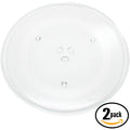 2-Pack Replacement Microwave Glass Turntable Tray 14 1/8" (359 mm) E3753
