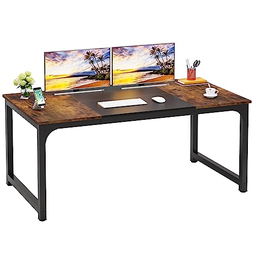 63 Inch White Computer Office Desk K241716