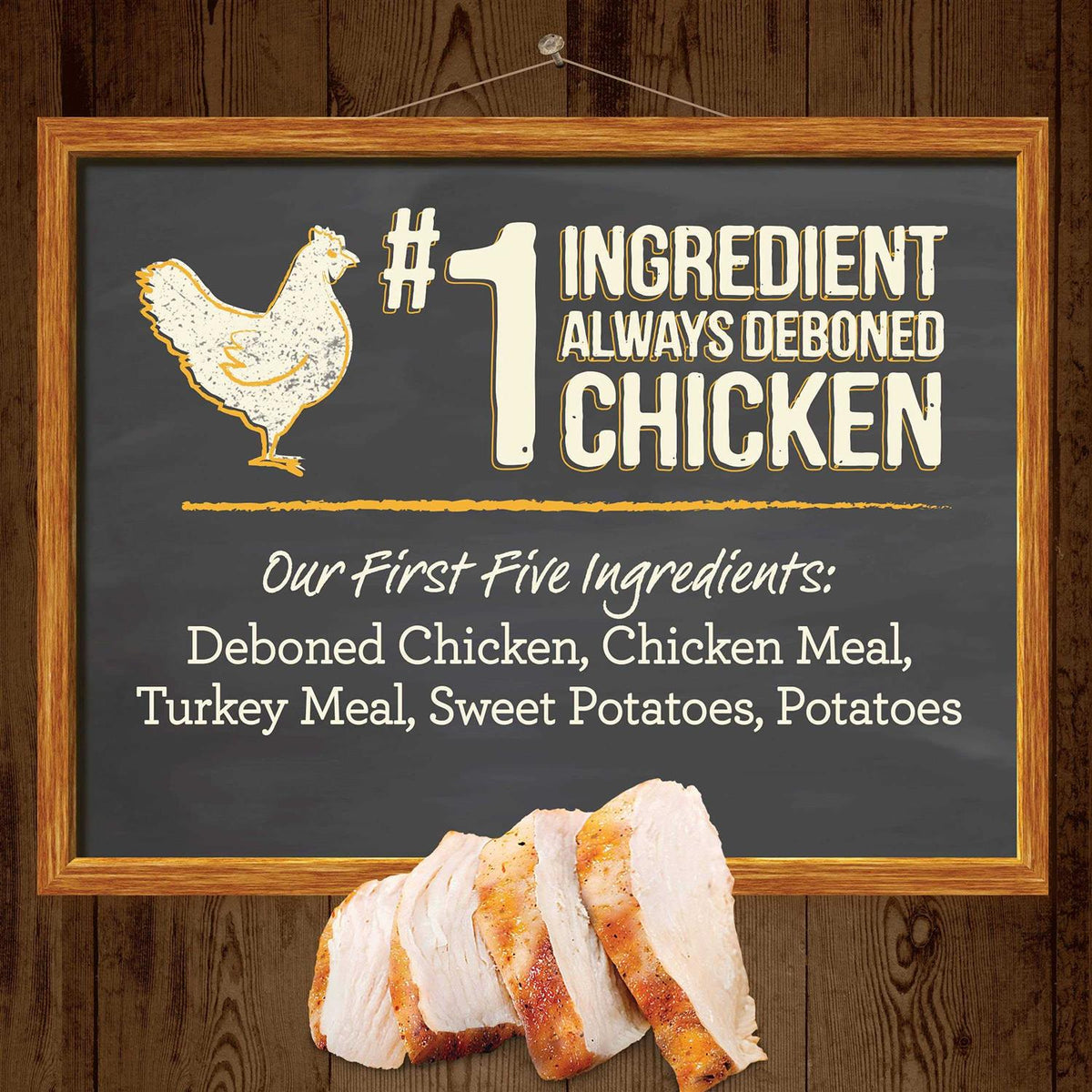Grain Free Real Chicken & Sweet Potato Dry Dog Food X375