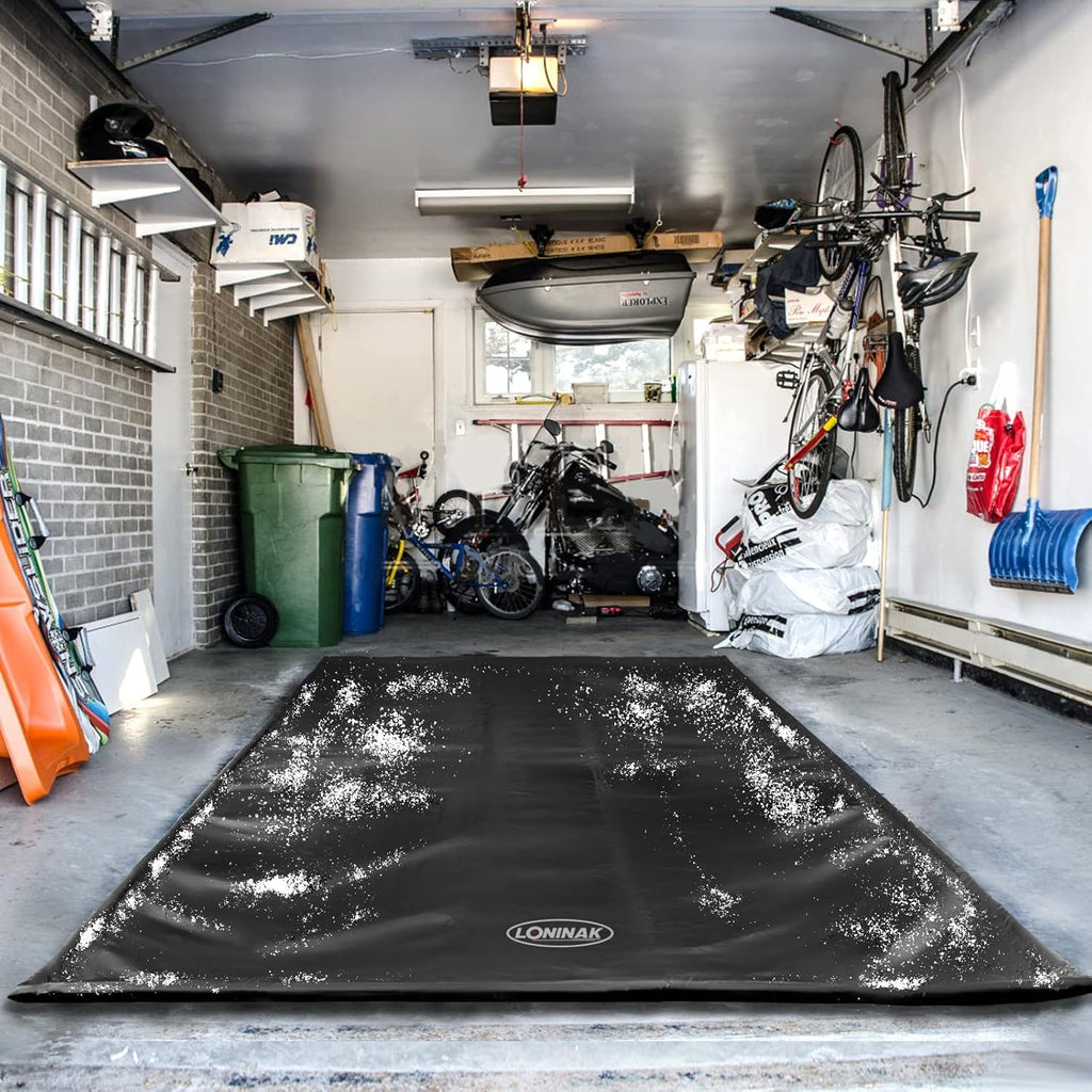 Garage Floor Mat 7'9x18' Containment Mat X1417