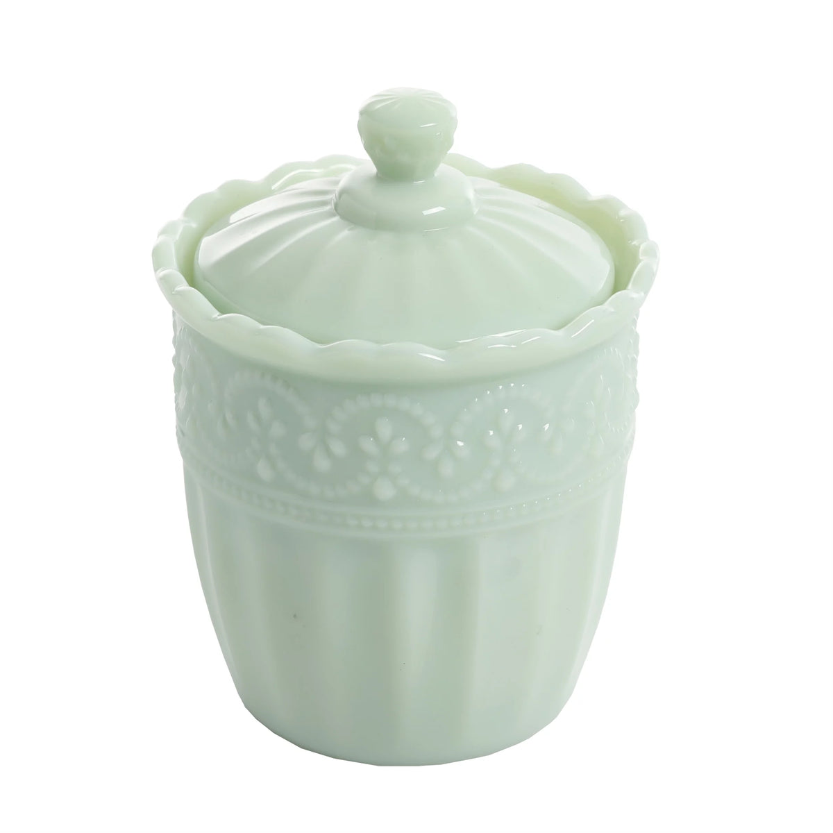 3-Piece Glass Sugar Bowl Creamer & Butter Dish Set K234596